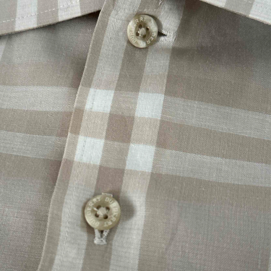 BURBERRY(バーバリー)の【Racma様専用】バーバリーゴルフ　Burberry 半袖チェックシャツ　 メンズのトップス(シャツ)の商品写真