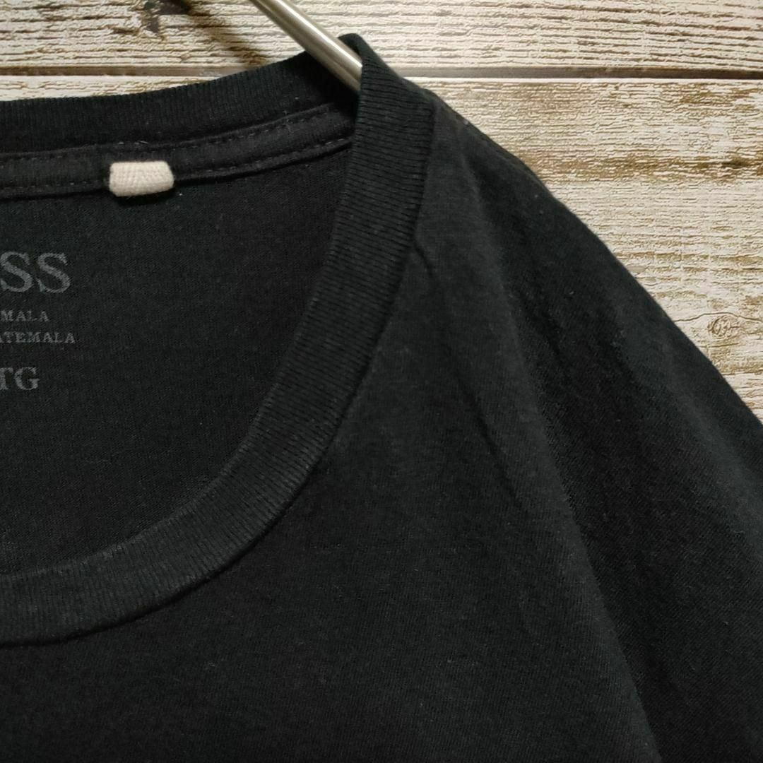 GUESS(ゲス)の【592】GUESS　ビックロゴプリントTシャツNEW YORKサイズXXL古着 メンズのトップス(Tシャツ/カットソー(半袖/袖なし))の商品写真
