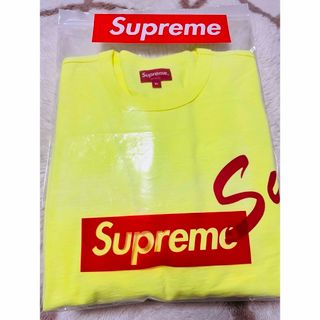 シュプリーム(Supreme)のSupreme Shoulder Arc S/S TOP Yellow 希少品(Tシャツ/カットソー(半袖/袖なし))