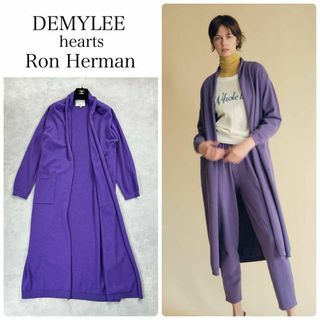 ロンハーマン(Ron Herman)の別注　Ron Herman × DEMYLEE カシミヤ混　ロングカーディガン(カーディガン)