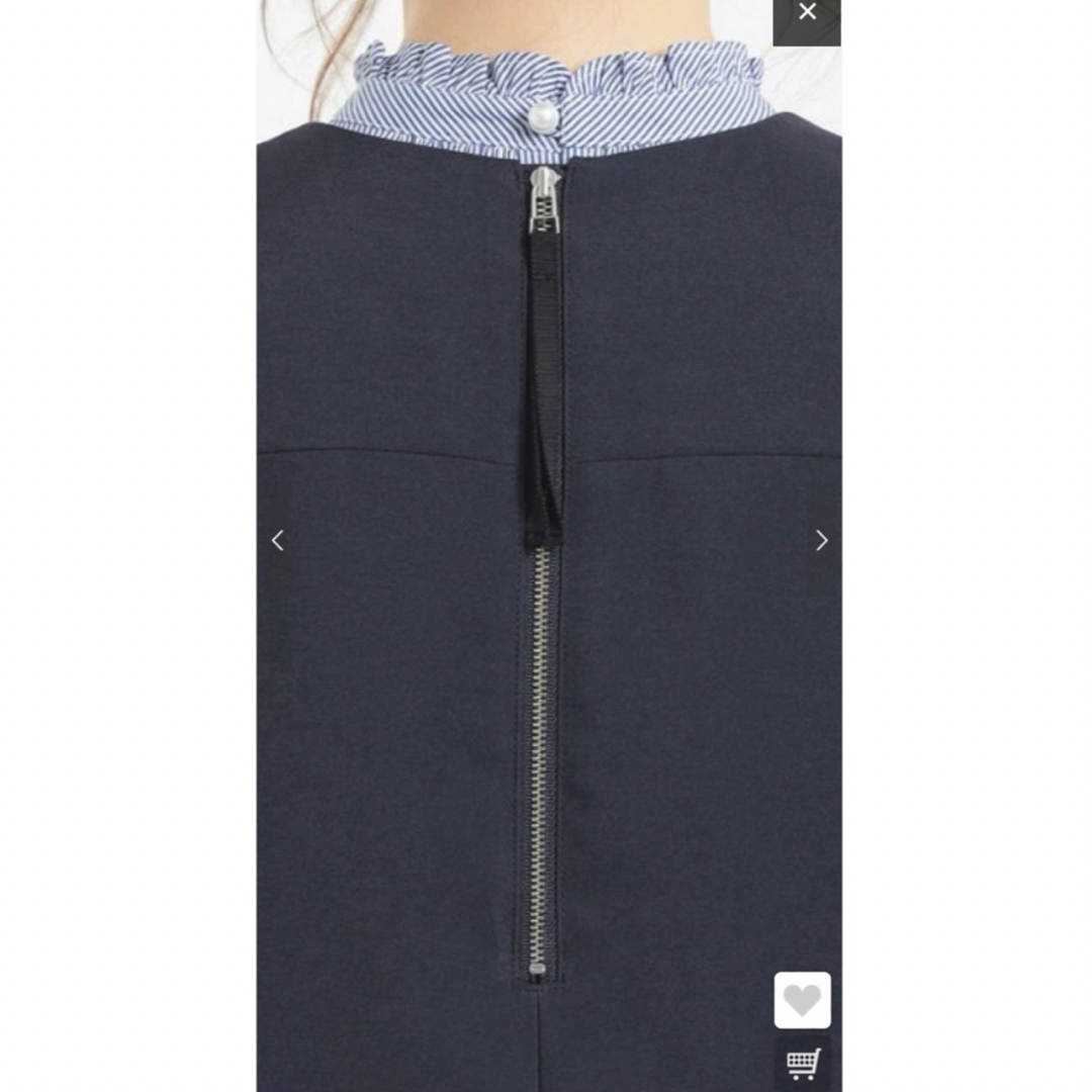 MACKINTOSH PHILOSOPHY(マッキントッシュフィロソフィー)のMacintoshマッキントッシュフィロソフィージャンパースカートネイビー レディースのスカート(ひざ丈スカート)の商品写真