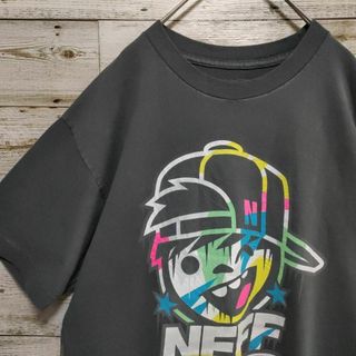 ネフ(Neff)の【601】USA製　NEFF　ネフ　ビッグプリント半袖Tシャツ　古着(Tシャツ/カットソー(半袖/袖なし))