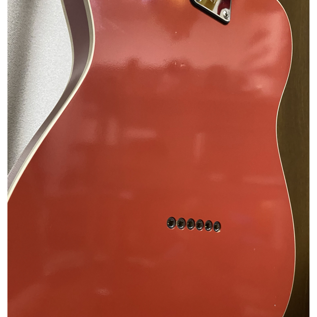 VanZandt(ヴァンザント)のVanZandt TLV-R2  Fiesta red 楽器のギター(エレキギター)の商品写真