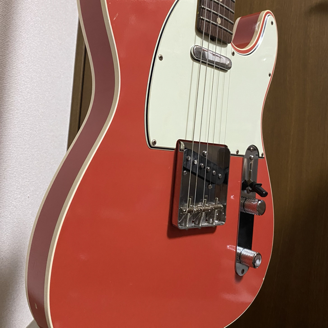 VanZandt(ヴァンザント)のVanZandt TLV-R2  Fiesta red 楽器のギター(エレキギター)の商品写真