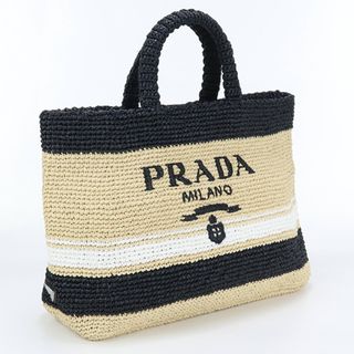 PRADA - プラダ クロシェ トートバッグ カゴバッグ