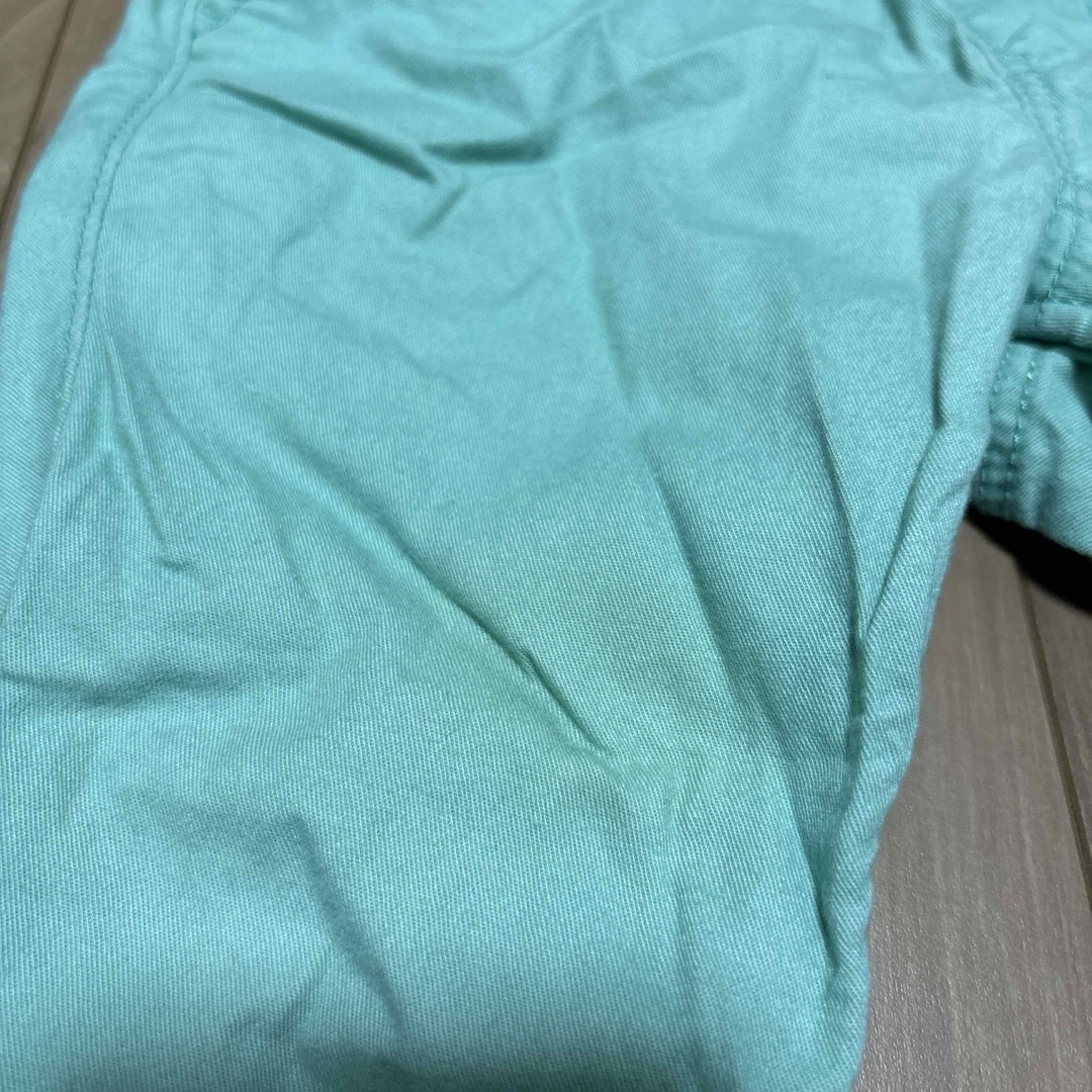 H&M(エイチアンドエム)のH&M ライトグリーンパンツ キッズ/ベビー/マタニティのベビー服(~85cm)(パンツ)の商品写真