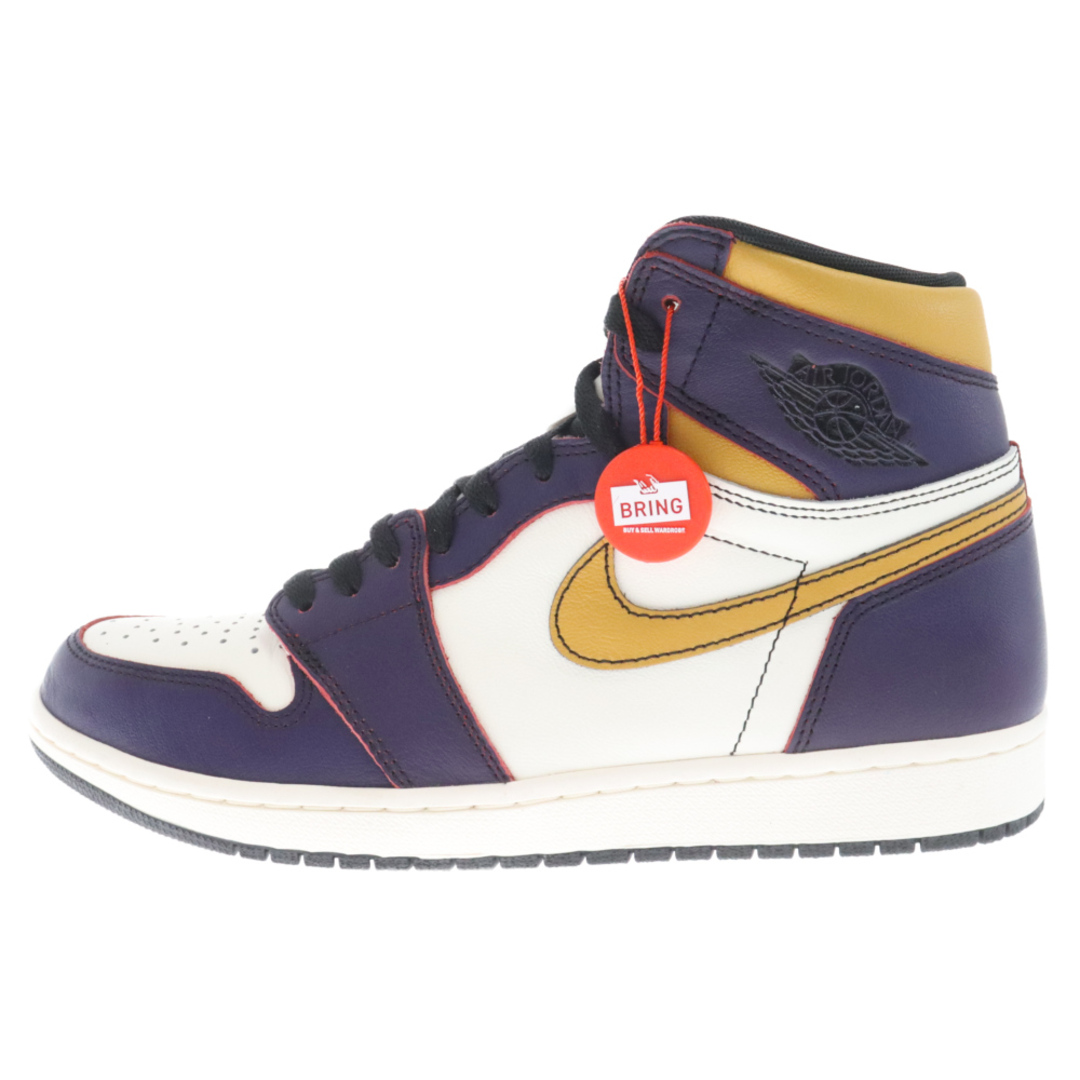 NIKE(ナイキ)のNIKE SB ナイキエスビー AIR JORDAN 1 RETRO HIGH OG DEFIANT LAKERS エアジョーダン1 ハイ ディフィアント レイカーズ シカゴ ハイカットスニーカー US10/28cm CD6578-507 メンズの靴/シューズ(スニーカー)の商品写真