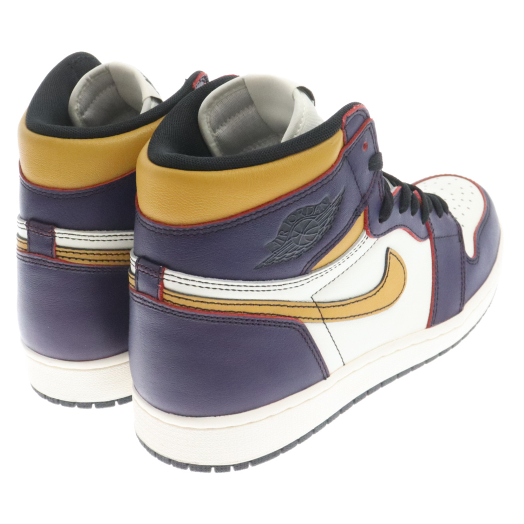 NIKE(ナイキ)のNIKE SB ナイキエスビー AIR JORDAN 1 RETRO HIGH OG DEFIANT LAKERS エアジョーダン1 ハイ ディフィアント レイカーズ シカゴ ハイカットスニーカー US10/28cm CD6578-507 メンズの靴/シューズ(スニーカー)の商品写真