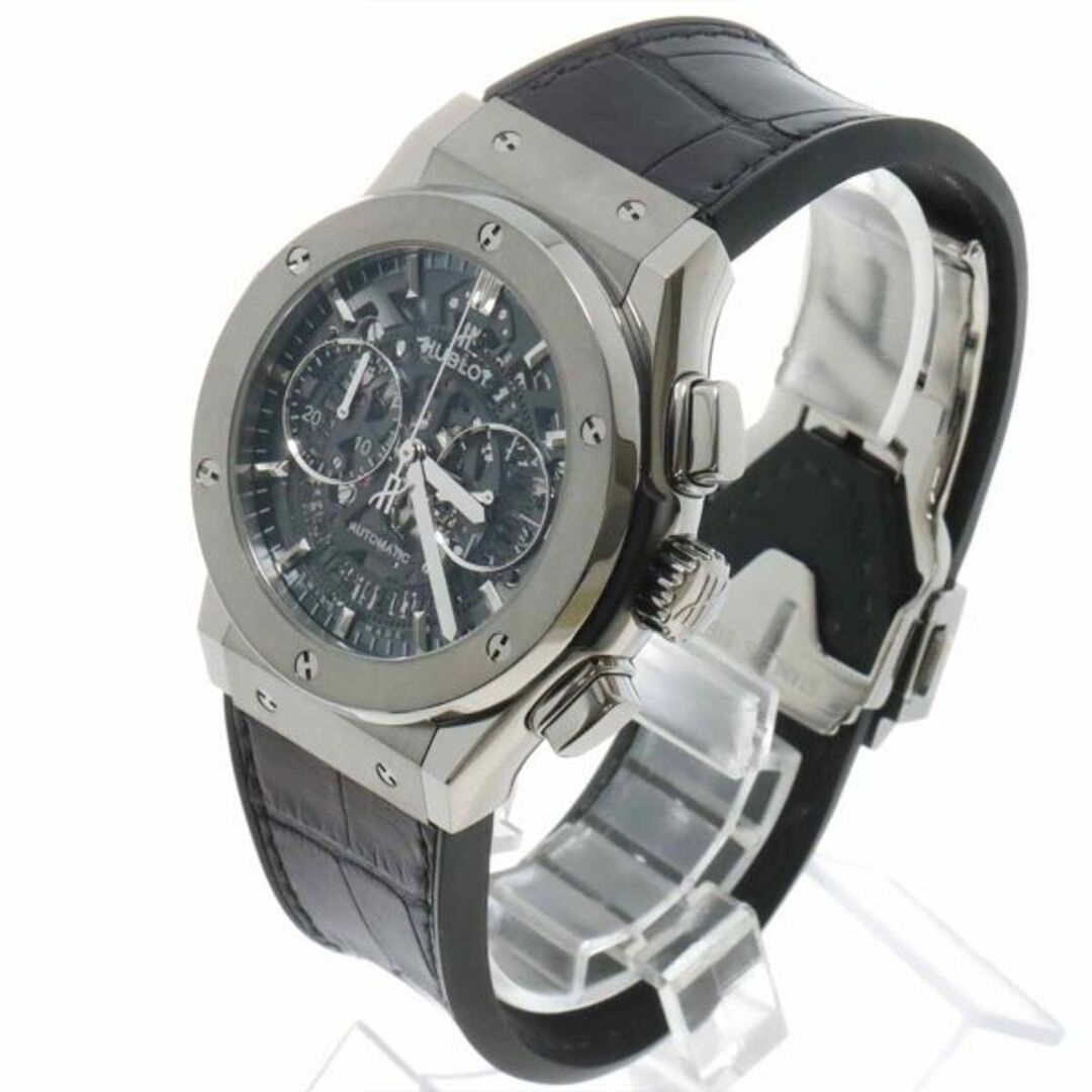 HUBLOT(ウブロ)のウブロ HUBLOT クラシックフュージョン アエロフュージョン クロノグラフ チタニウム 525 NX 0170 LR 自動巻き Classic fusion VLP 90223879 メンズの時計(腕時計(アナログ))の商品写真