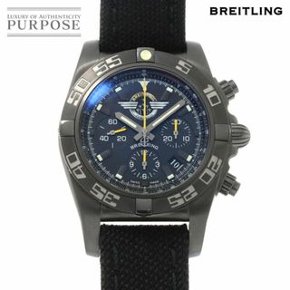 ブライトリング(BREITLING)のブライトリング BREITLING クロノマット44 ブラックスチール ブライトリングジェットチーム 500本限定 MB0110 自動巻き Chronomat VLP 90232299(腕時計(アナログ))