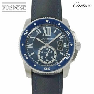 カルティエ(Cartier)のカルティエ Cartier カリブル ドゥ カルティエ ダイバー WSCA0010 メンズ 腕時計 デイト 自動巻き Calibre de Cartier Diver 90233510(腕時計(アナログ))