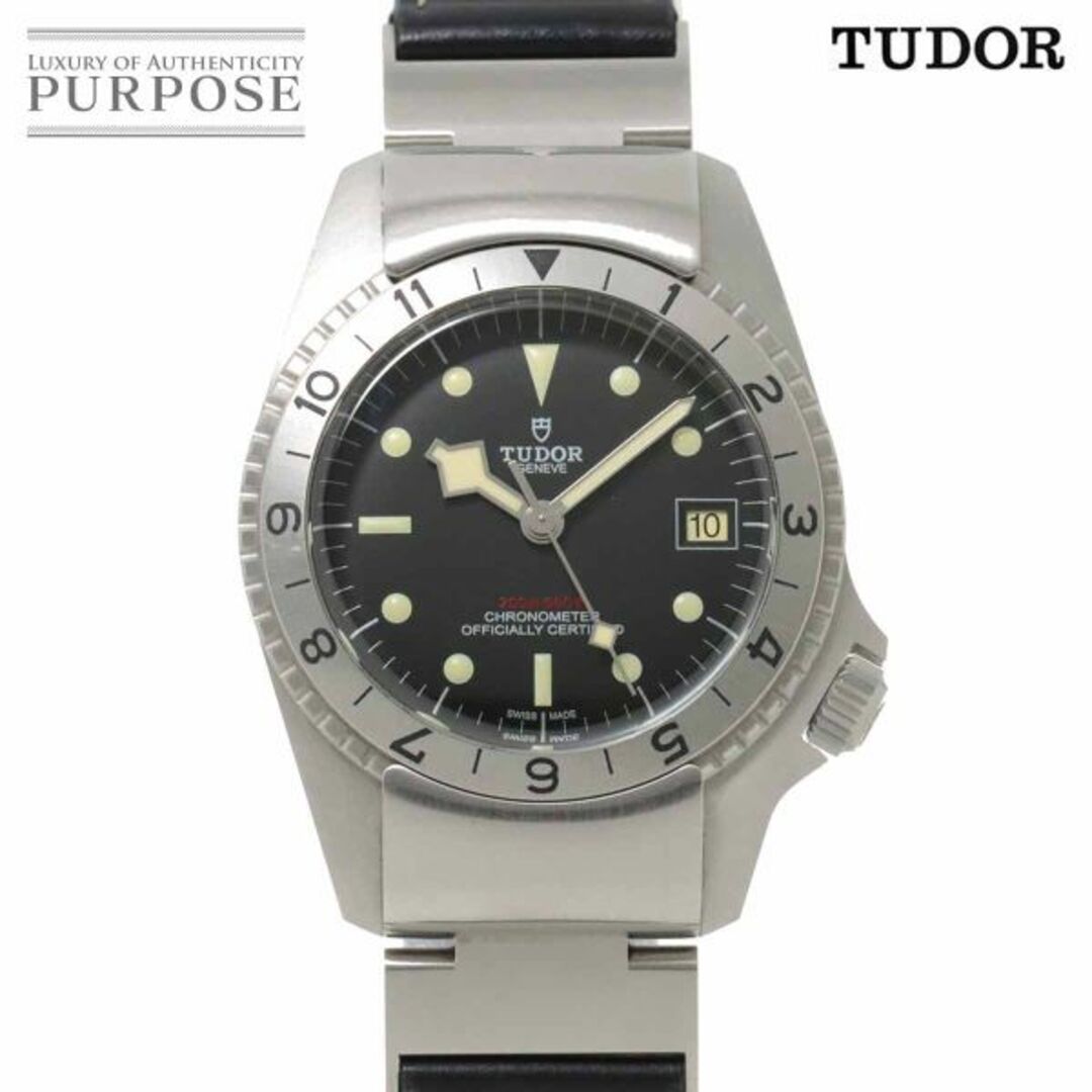 Tudor(チュードル)のチューダー チュードル TUDOR ブラックベイ P01 70150 メンズ 腕時計 デイト ブラック オートマ 自動巻き ウォッチ Black Bay VLP 90234992 メンズの時計(腕時計(アナログ))の商品写真