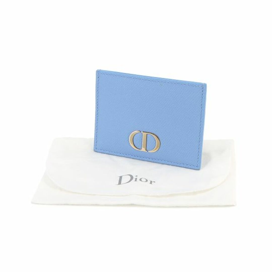 Christian Dior(クリスチャンディオール)の未使用 展示品 クリスチャン ディオール Christian Dior 30モンテーニュ カードケース レザー ブルー S2098OBAE VLP 90233301 レディースのファッション小物(パスケース/IDカードホルダー)の商品写真