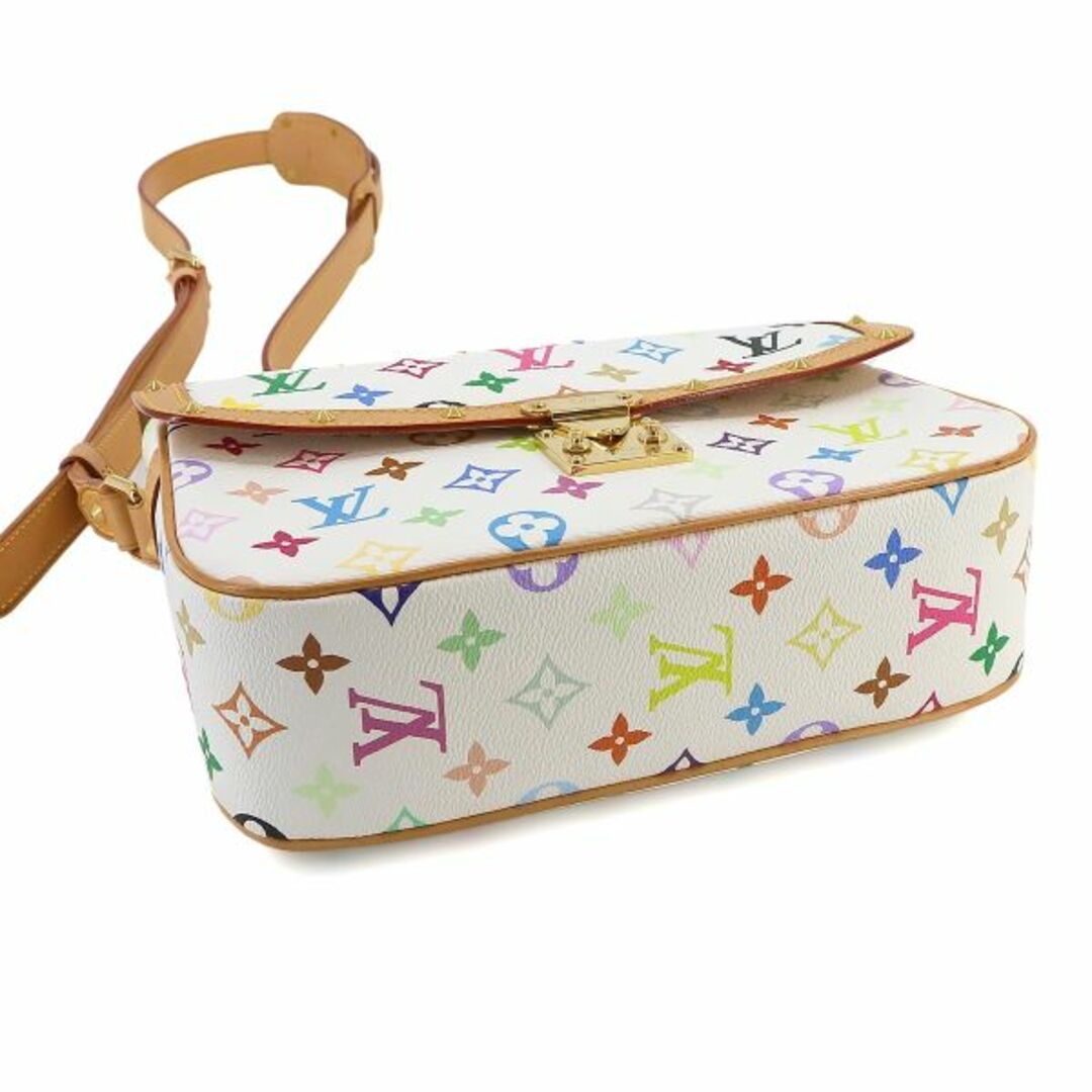 LOUIS VUITTON(ルイヴィトン)のルイ ヴィトン LOUIS VUITTON モノグラム マルチカラー ソローニュ ショルダー バッグ ブロン M92661 ホワイト VLP 90233828 レディースのバッグ(ショルダーバッグ)の商品写真