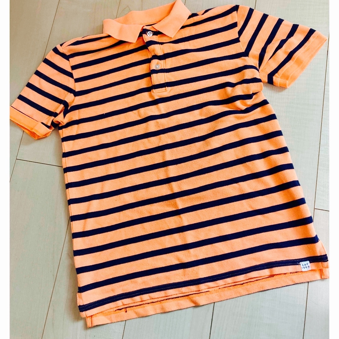 GAP Kids(ギャップキッズ)のGAP kids ポロシャツ キッズ/ベビー/マタニティのキッズ服男の子用(90cm~)(Tシャツ/カットソー)の商品写真