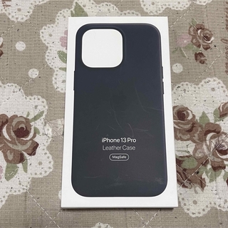 Apple - 新品未開封 アップル純正 iPhone 13 Pro レザーケース ミッドナイト