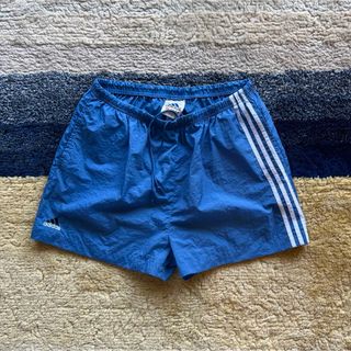 アディダス(adidas)の90's adidas アディダス パフォーマンスロゴ  ナイロン ショーツ(ショートパンツ)