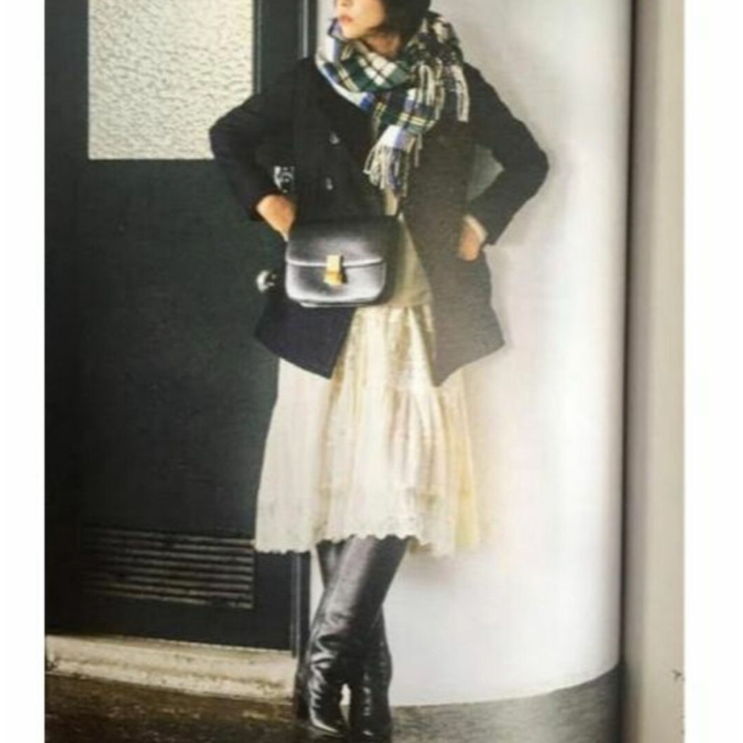 L'Appartement DEUXIEME CLASSE(アパルトモンドゥーズィエムクラス)のアパルトモン  レース スカート  ヴィンテージ 美品 ドゥーズィエム レディースのスカート(ひざ丈スカート)の商品写真