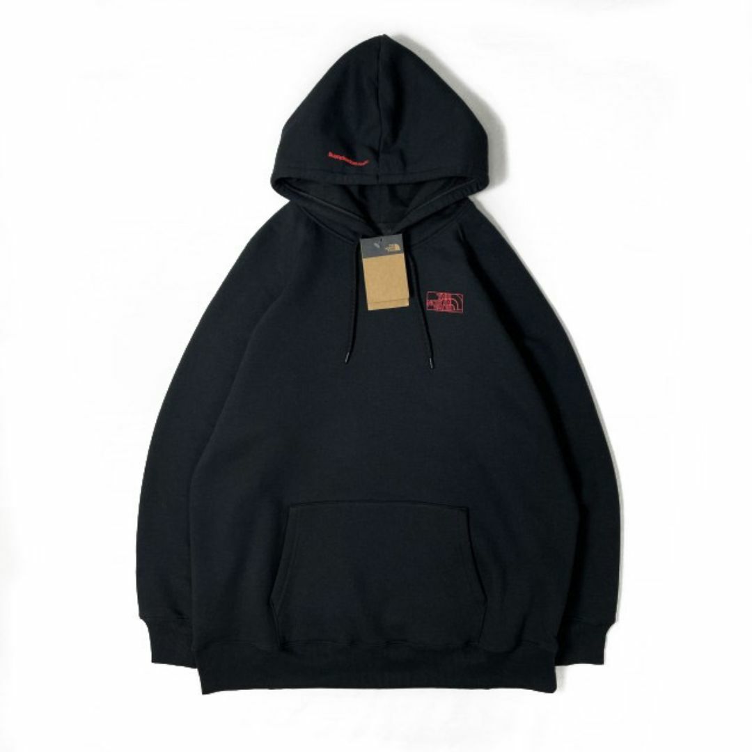 THE NORTH FACE(ザノースフェイス)のノースフェイス W パーカー US限定 裏起毛 男女兼用(XXL)黒181130 メンズのトップス(パーカー)の商品写真