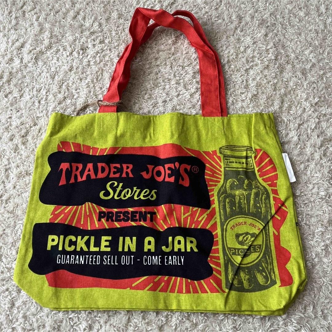 ＊新品未使用＊Trader Joe’s  エコバッグ　ピクルス レディースのバッグ(エコバッグ)の商品写真