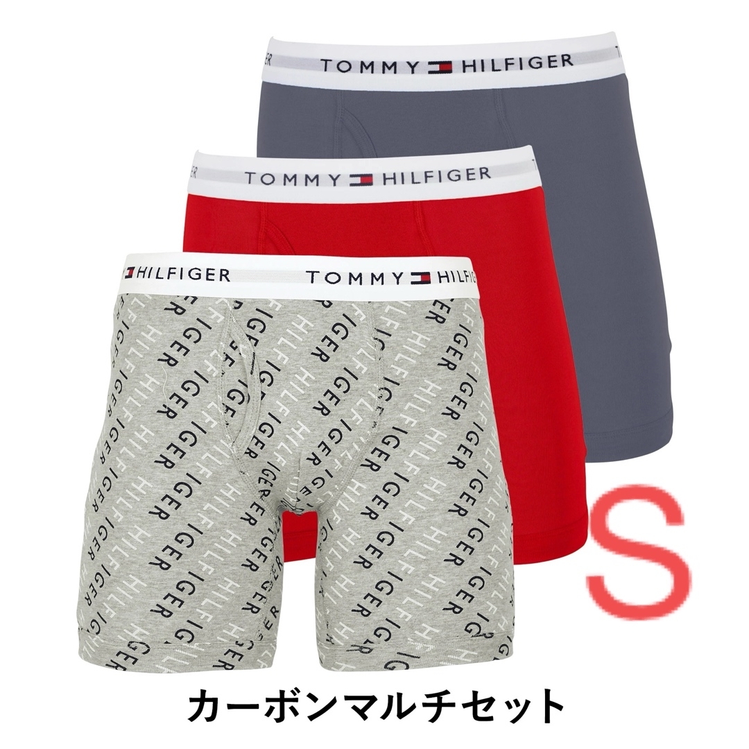 TOMMY HILFIGER(トミーヒルフィガー)のトミーヒルフィガー　ボクサーパンツ3枚 メンズのアンダーウェア(ボクサーパンツ)の商品写真