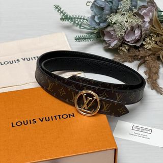 ルイヴィトン(LOUIS VUITTON)のルイヴィトン ベルト サンチュール LVサークル モノグラム リバーシブル(ベルト)