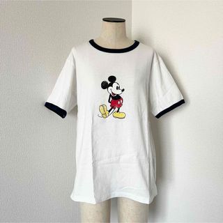 レプシィム(LEPSIM)のレプシィム　ミッキーTシャツ　mickeyTシャツ　リンガーTシャツ(Tシャツ(半袖/袖なし))