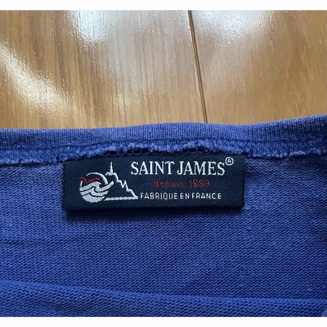 SAINT JAMES(セントジェームス)のウェッソン T1 青 レディースのトップス(カットソー(長袖/七分))の商品写真