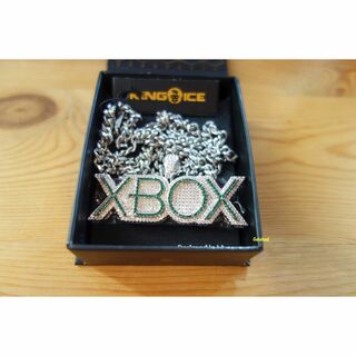 エックスボックス(Xbox)の【公式アイテム】XBOX KING ICE ネックレス ホワイトゴールド(その他)