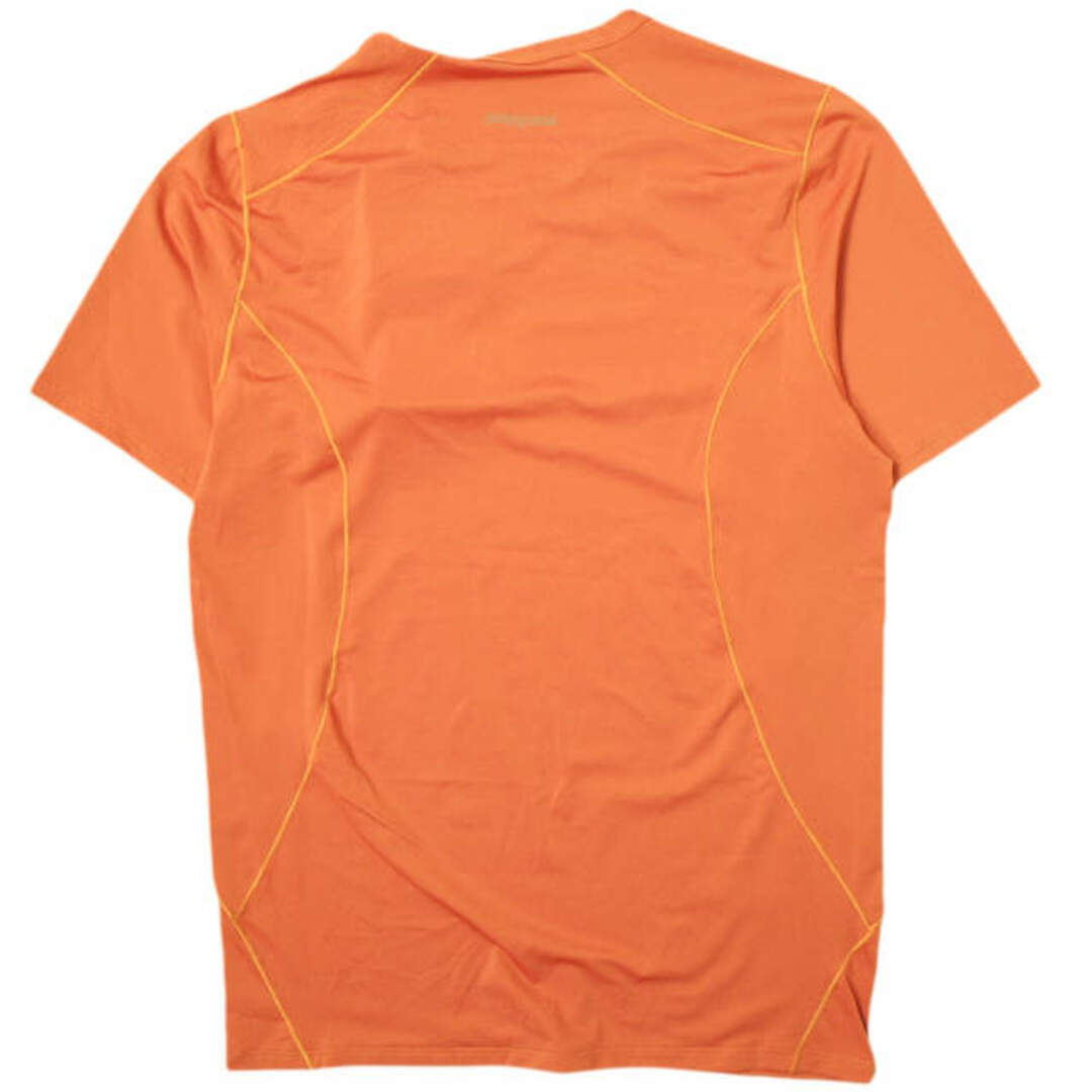 patagonia(パタゴニア)のPATAGONIA パタゴニア 11AW M's Capilene 1 Silkweight Stretch T-Shirt メンズ キャプリーン1 シルクウエイト ストレッチTシャツ 45600 S DMO オレンジ 半袖 トップス【新古品】【中古】【PATAGONIA】 メンズのトップス(Tシャツ/カットソー(半袖/袖なし))の商品写真