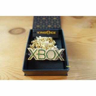 エックスボックス(Xbox)の【公式アイテム】XBOX KING ICE ネックレス ゴールド(その他)