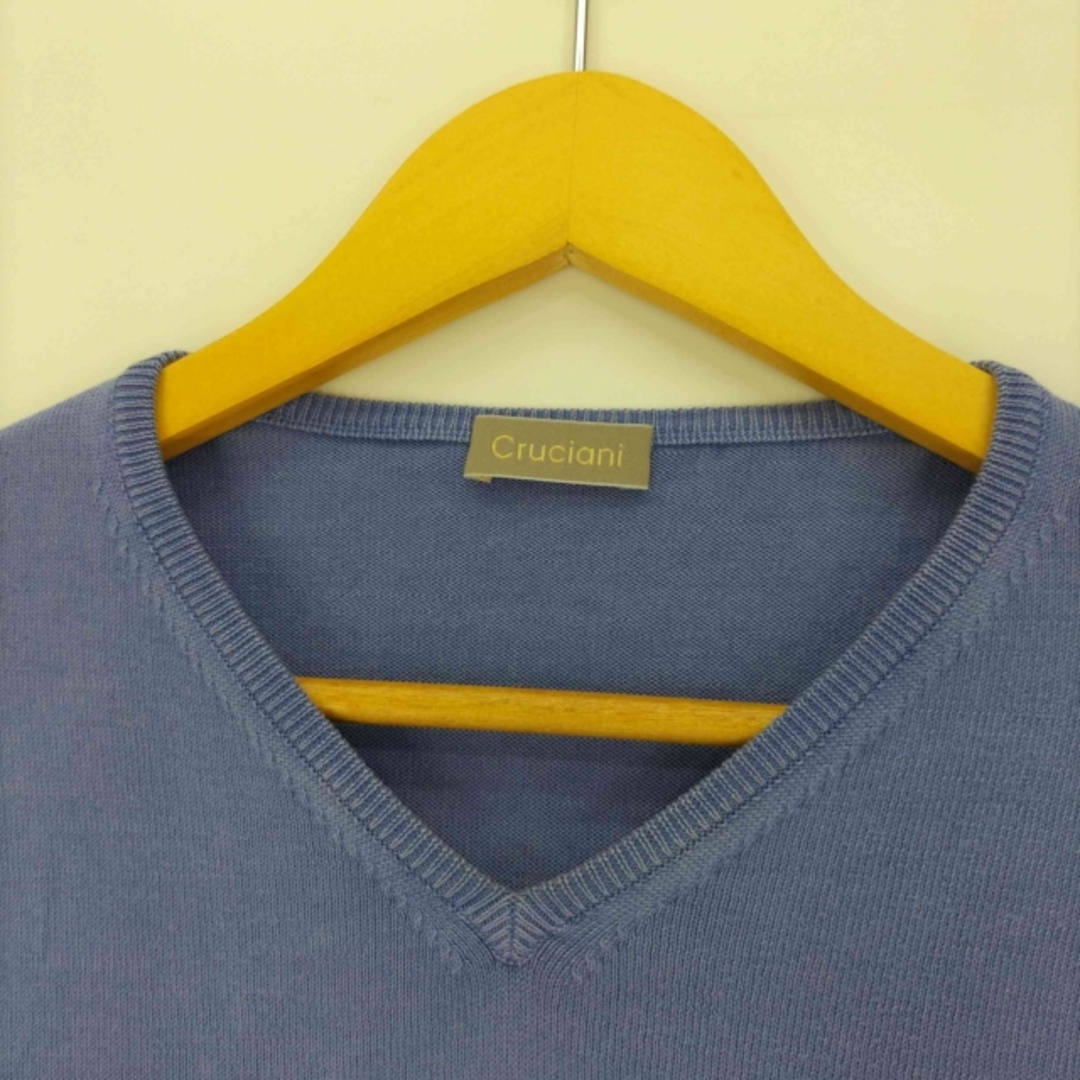 Cruciani(クルチアーニ)のCruciani(クルチアーニ) Vネックコットンニット セーター メンズ メンズのトップス(ニット/セーター)の商品写真