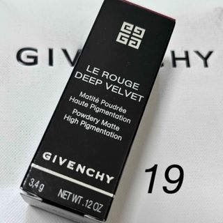 ジバンシィ(GIVENCHY)のGIVENCHY ルージュ・ジバンシイ・ベルベット #19 ルージュ・サンタル(口紅)