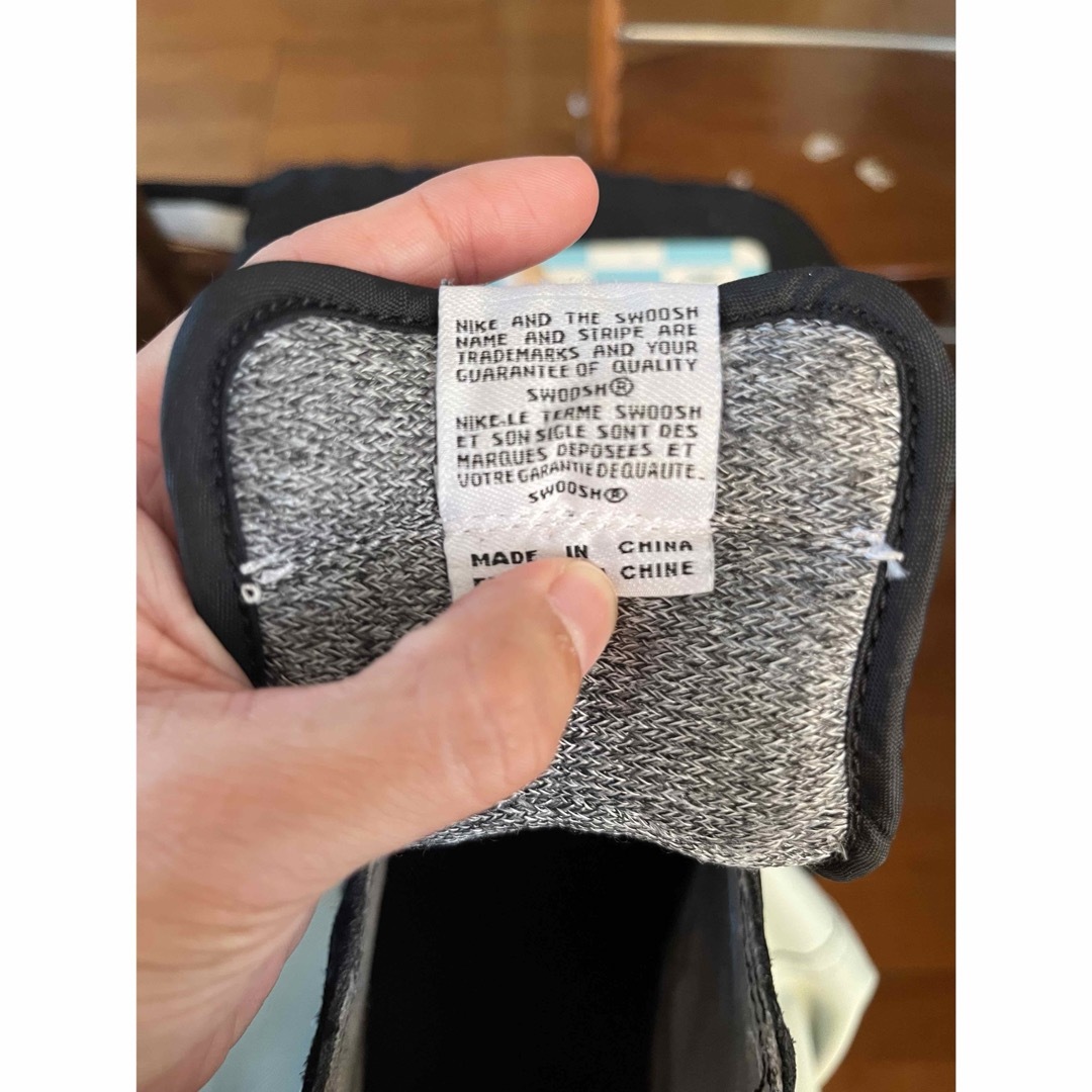 NIKE(ナイキ)のナイキ　スニーカー　ハイカット　ターミネーター　25.5cm　白×黒 メンズの靴/シューズ(スニーカー)の商品写真