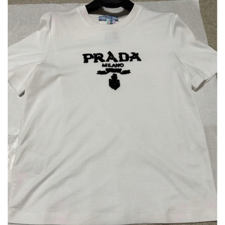 PRADA - プラダ　スパンコールTシャツ　サイズS