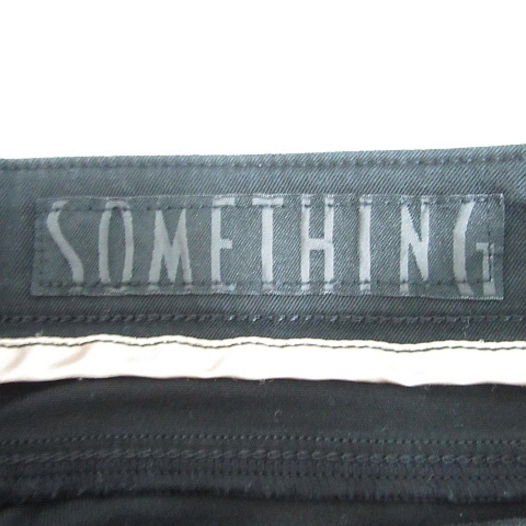 SOMETHING(サムシング)のサムシング something パンツ ストレッチ 綿 28 ブラック レディースのパンツ(その他)の商品写真