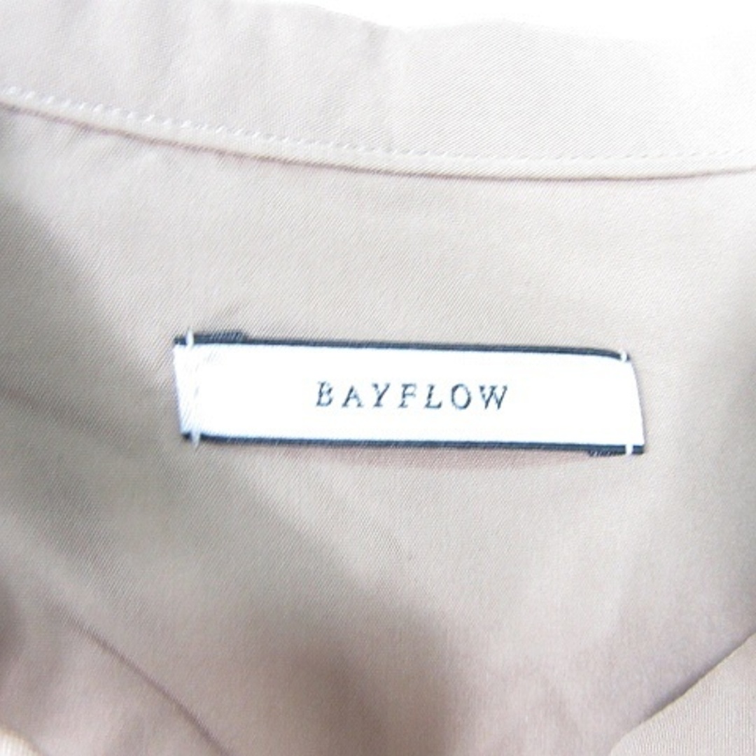 BAYFLOW(ベイフロー)のベイフロー BAYFLOW シャツ ワンピース ロング丈 長袖 レーヨン 2 レディースのワンピース(ロングワンピース/マキシワンピース)の商品写真