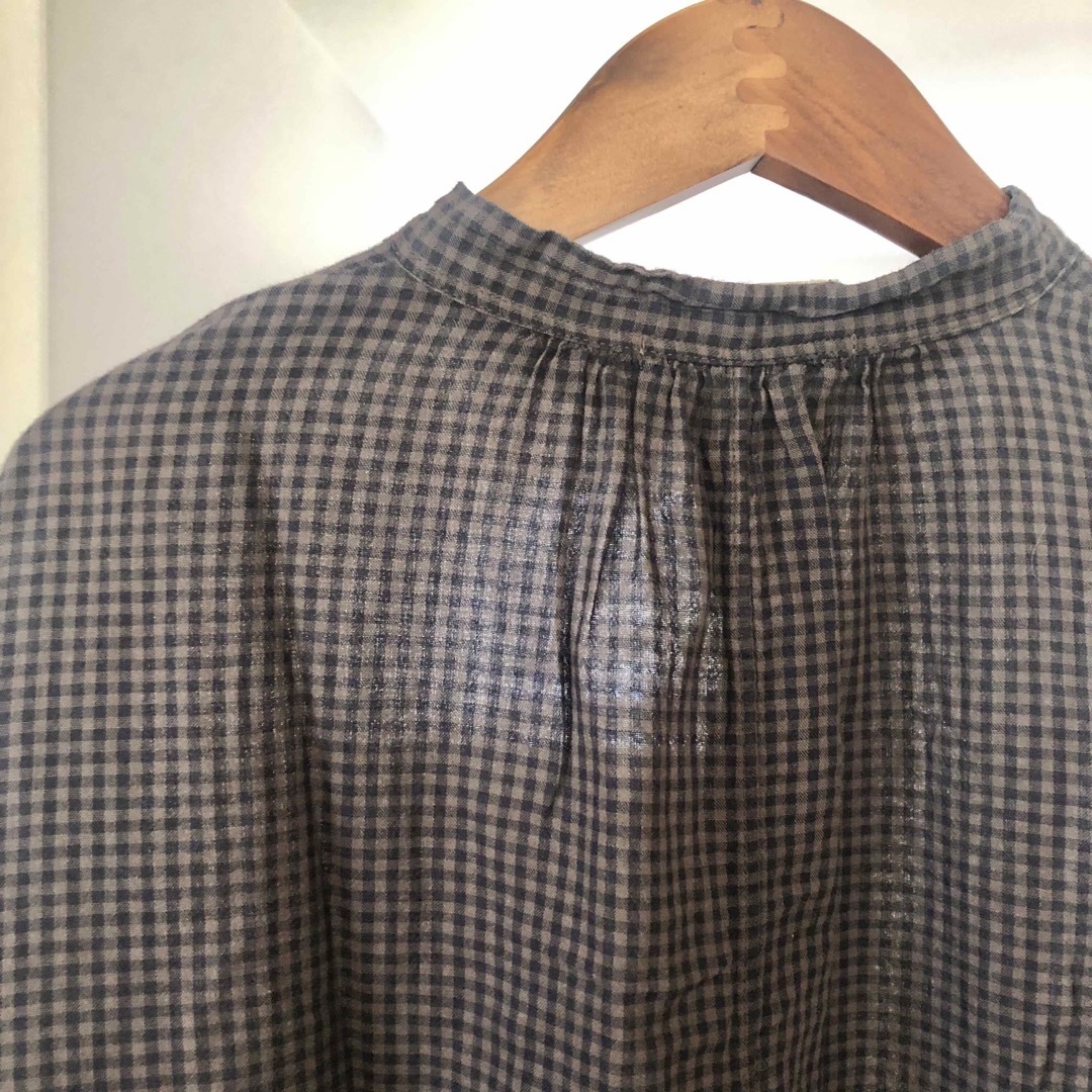 STUDIO CLIP(スタディオクリップ)のガーゼチェックシャツ レディースのトップス(シャツ/ブラウス(長袖/七分))の商品写真