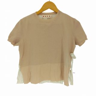 マルニ(Marni)のMARNI(マルニ) 異素材 ドッキング S/S カットソー レディース(その他)