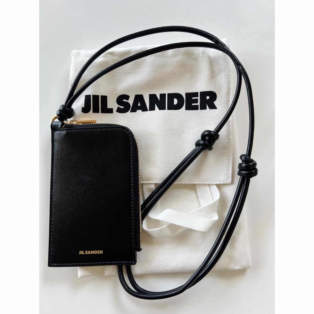 Jil Sander(ジルサンダー)の新品＊ジルサンダー JIL SANDER レザーカードケース レディースのファッション小物(パスケース/IDカードホルダー)の商品写真
