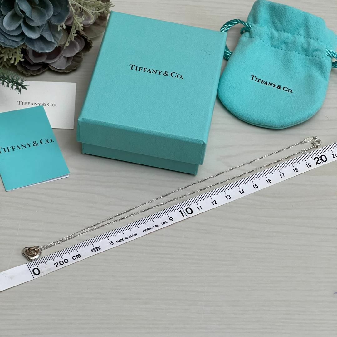 Tiffany & Co.(ティファニー)のティファニー ダブルオープンハート シルバー ピンクゴールド ネックレス レディースのアクセサリー(ネックレス)の商品写真