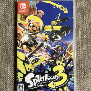 スプラトゥーン3ソフト　ソフト本体のみケースなし