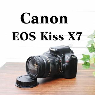 Canon - 【小型軽量 初心者向け】Canon EOS Kiss X7 一眼レフカメラ