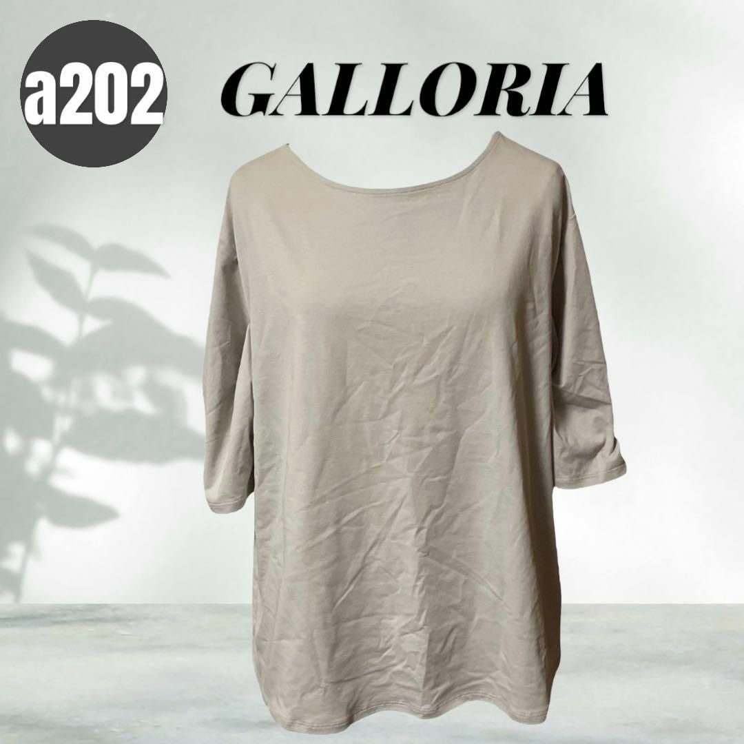 ♦︎GALLORIA♦︎ Tシャツ シンプル 無地 おしゃれ カジュアル 丸首 レディースのトップス(Tシャツ(半袖/袖なし))の商品写真