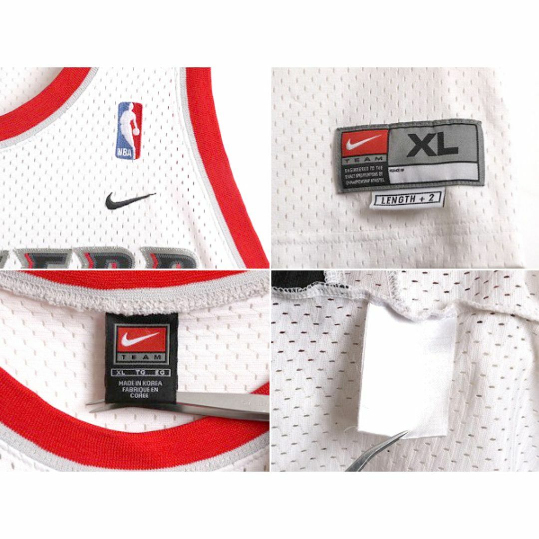 NIKE(ナイキ)の90s 00s NBA オフィシャル ナイキ トレイルブレイザーズ メッシュ タンクトップ メンズ XL 90年代 00年代 NIKE ユニフォーム ゲームシャツ スポーツ/アウトドアのスポーツ/アウトドア その他(バスケットボール)の商品写真