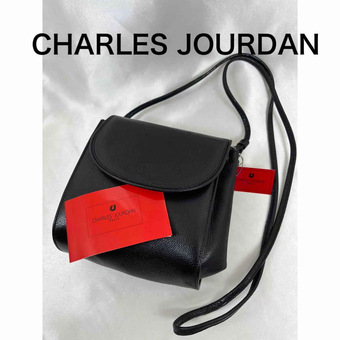 CHARLES JOURDAN(シャルルジョルダン)のCHARLES JOURDAN 本革レザー ショルダーバッグ レディースのバッグ(ショルダーバッグ)の商品写真