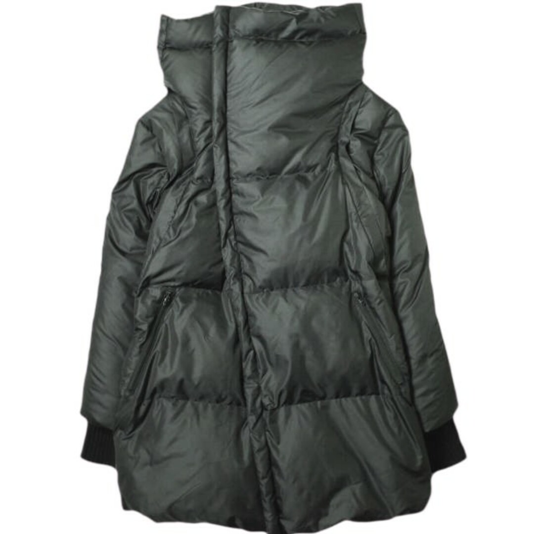 nude:masahiko maruyama(ヌードマサヒコマルヤマ)のnude:masahiko maruyama ヌードマサヒコマルヤマ 日本製 DOWN JACKET 2WAY ハイネックダウンジャケット NU-1253 1(S) BLACK ベスト コート 定価132,000円 アウター【中古】【nude:masahiko maruyama】 メンズのジャケット/アウター(ダウンジャケット)の商品写真