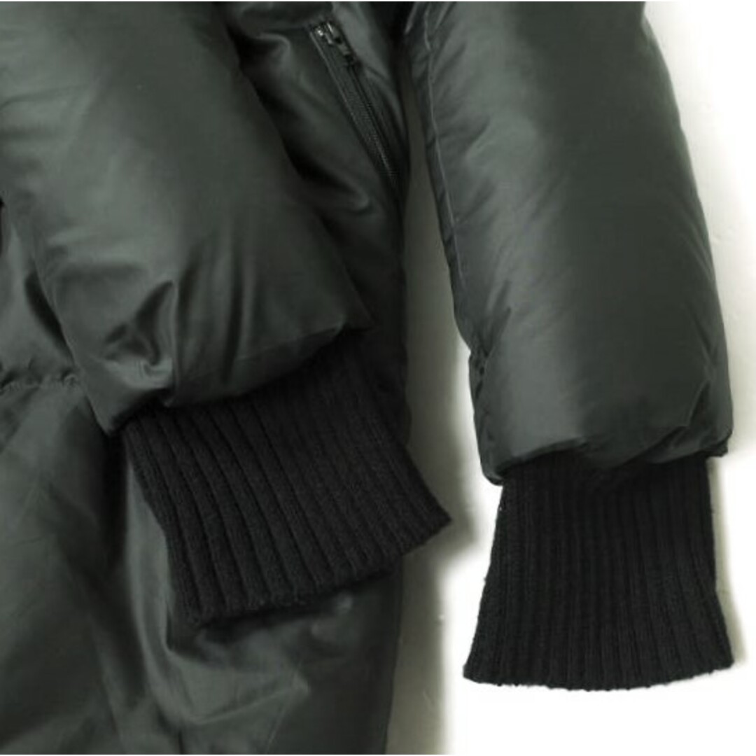 nude:masahiko maruyama(ヌードマサヒコマルヤマ)のnude:masahiko maruyama ヌードマサヒコマルヤマ 日本製 DOWN JACKET 2WAY ハイネックダウンジャケット NU-1253 1(S) BLACK ベスト コート 定価132,000円 アウター【中古】【nude:masahiko maruyama】 メンズのジャケット/アウター(ダウンジャケット)の商品写真