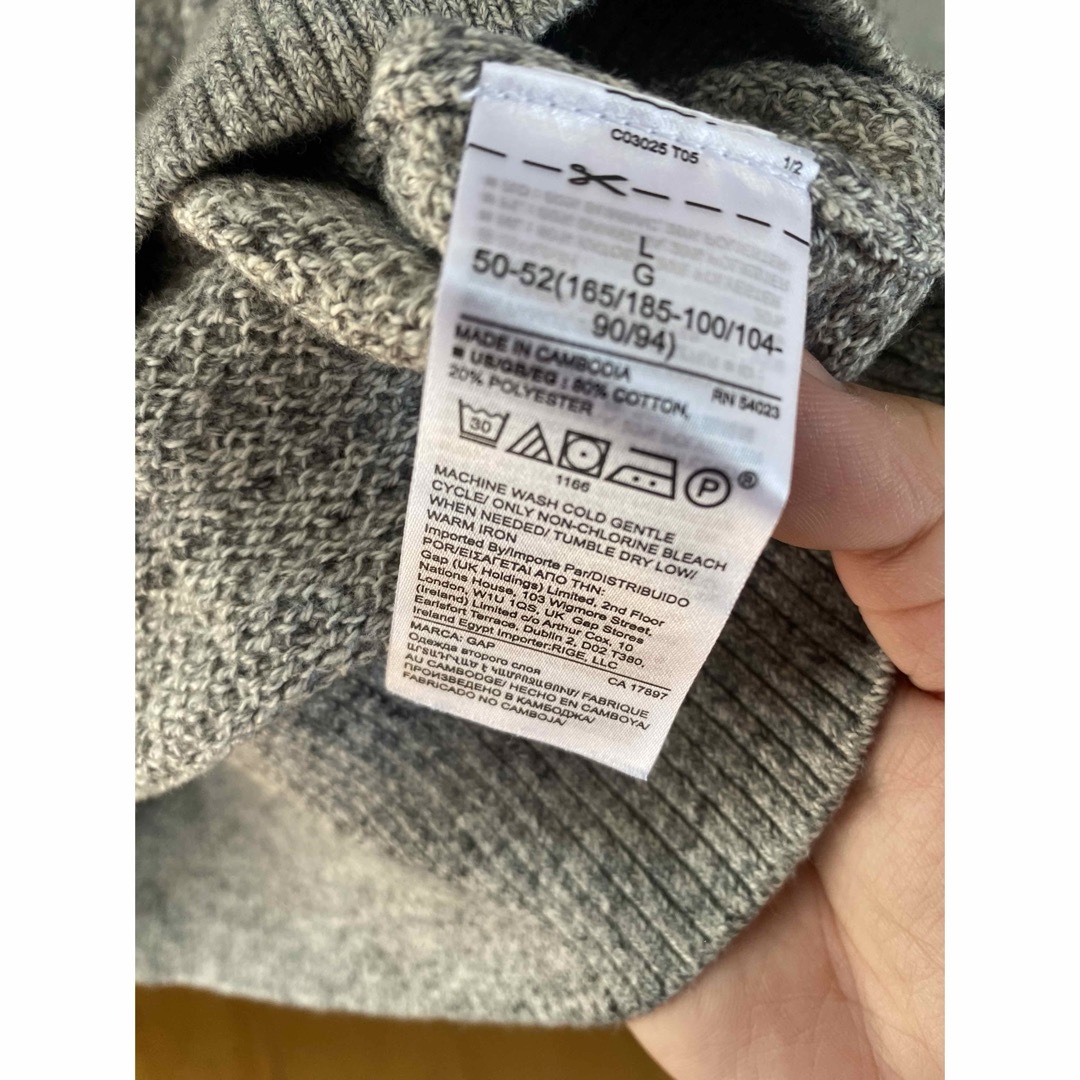 GAP(ギャップ)の💕送料無料💕メンズ　大きい服　GAP ギャップ　長袖　セーター　ニット　XL メンズのトップス(ニット/セーター)の商品写真