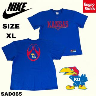 ナイキ(NIKE)の00’s NIKE KANSAS UNIVERSITY JAYHAWKS ナイキ(Tシャツ/カットソー(半袖/袖なし))